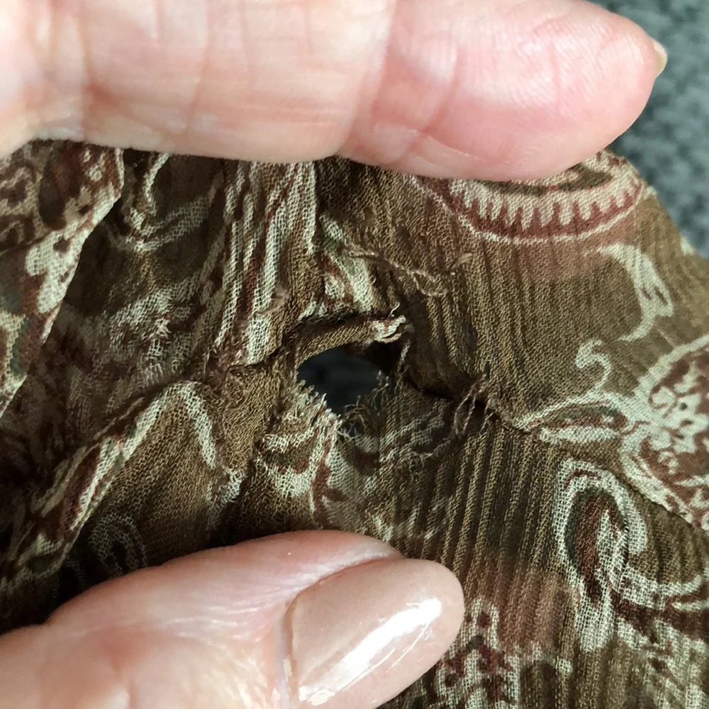 Lauren Ralph Lauren Silk Blouse EUC - Picture 5 of 6